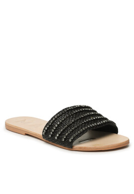 Manebi Чехли Sandals T 7.1 Y0 Черен - Pepit.bg
