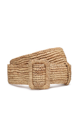 Manebi Дамски колан Belt V 2.2 Cm Бежов - Pepit.bg