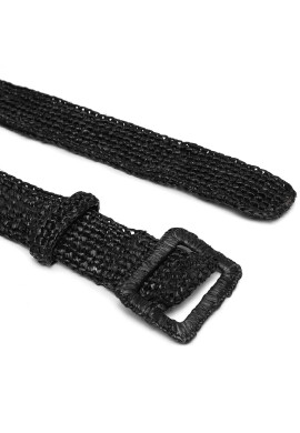 Manebi Дамски колан Belt V 5.3 Cm Черен - Pepit.bg