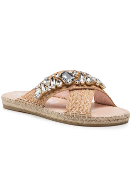 Manebi Еспадрили Flat Sandals G 5.1 JS Бежов - Pepit.bg