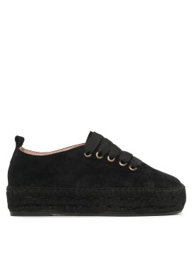 Manebi Еспадрили Lace-Up Espadrilles R 2.2 E0 Черен - Pepit.bg