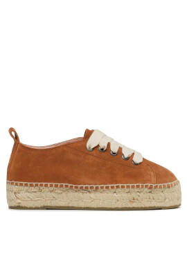 Manebi Еспадрили Lace-Up Espadrilles R 3.9 E0 Кафяв - Pepit.bg