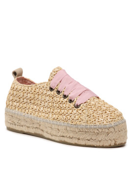 Manebi Еспадрили Lace-Up Espadrilles V 2.7 E0 Бежов - Pepit.bg