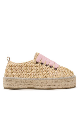 Manebi Еспадрили Lace-Up Espadrilles V 2.7 E0 Бежов - Pepit.bg