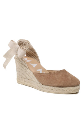 Manebi Еспадрили Low Wedge Espadrilles W 1.9 WL Кафяв - Pepit.bg