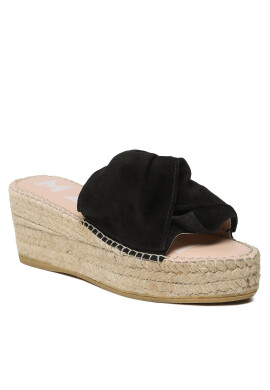 Manebi Еспадрили Platforms With Knot K 1.0 WK Черен - Pepit.bg