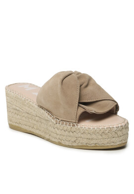 Manebi Еспадрили Platforms With Knots W 1.9 WK Сив - Pepit.bg