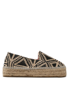 Manebi Еспадрили Raffia Pattern Double Sole Espadriles G 5.2 D0 Бежов - Pepit.bg
