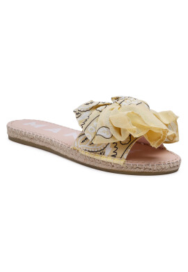 Manebi Еспадрили Sandals With Bow G 5.7 J0 Жълт - Pepit.bg