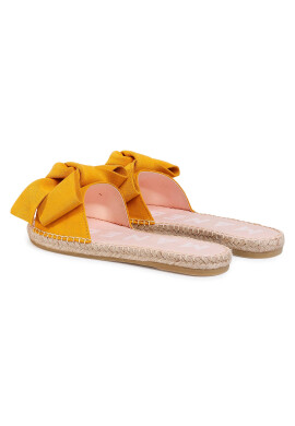 Manebi Еспадрили Sandals With Bow M 2.4 J0 Жълт - Pepit.bg