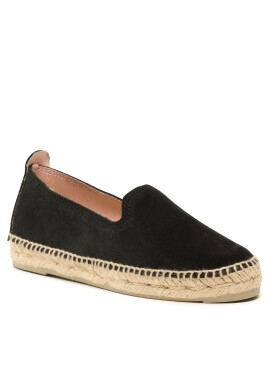 Manebi Еспадрили Suede Flat Espadrilles Черен - Pepit.bg