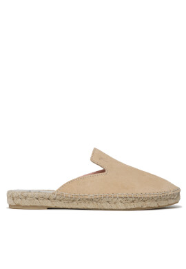 Manebi Еспадрили Suede Mules M 1.1 M0 Бежов - Pepit.bg