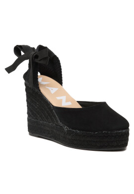 Manebi Еспадрили Wedge Espadrilles R 2.2 WV Черен - Pepit.bg