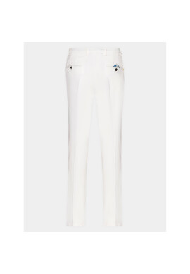 Manuel Ritz Текстилни панталони 3432P1418T 233420 Бял Regular Fit - Pepit.bg