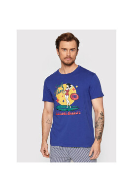 Manuel Ritz Тишърт 3233M813 223059 Син Slim Fit - Pepit.bg