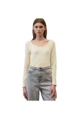 Marc O'Polo Блуза 301219752103 Бежов Regular Fit - Pepit.bg