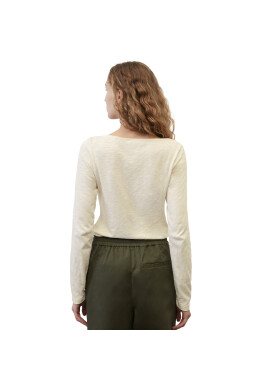 Marc O'Polo Блуза 301226152199 Бял Regular Fit - Pepit.bg