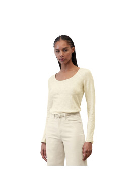 Marc O'Polo Блуза 302226152515 Бял Regular Fit - Pepit.bg