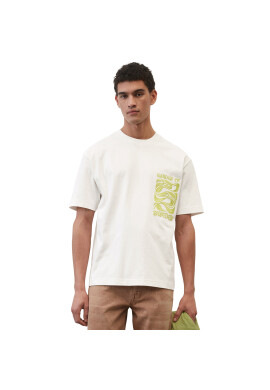 Marc O'Polo Тишърт 322208351324 Бял Regular Fit - Pepit.bg