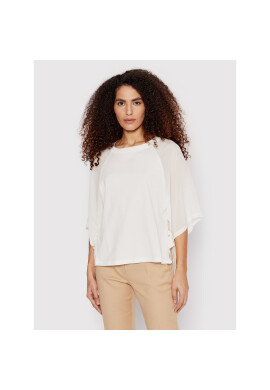 Marella Блуза Ricamo 39410425 Бял Regular Fit - Pepit.bg