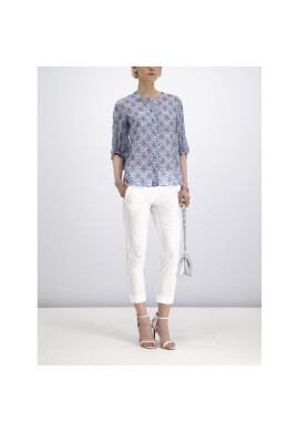 Marella Чино панталони 31310595 Бял Regular Fit - Pepit.bg