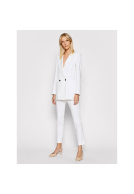 Marella Текстилни панталони Thomas 31310912 Бял Regular Fit - Pepit.bg