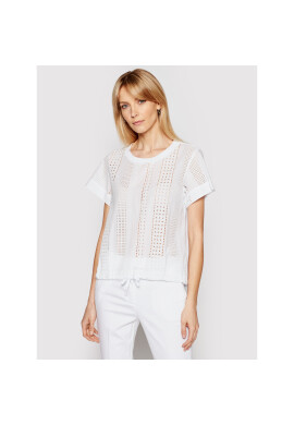 Marella Тишърт Brunner 39410812 Бял Regular Fit - Pepit.bg