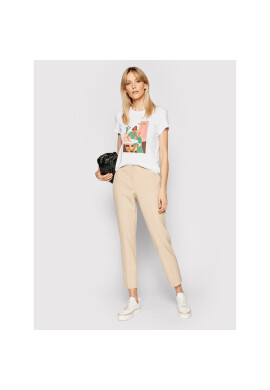 Marella Тишърт Italia 39710312200 Бял Regular Fit - Pepit.bg