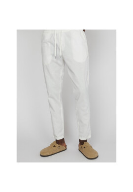 Matinique Текстилни панталони Barton 30206031 Бял Regular Fit - Pepit.bg
