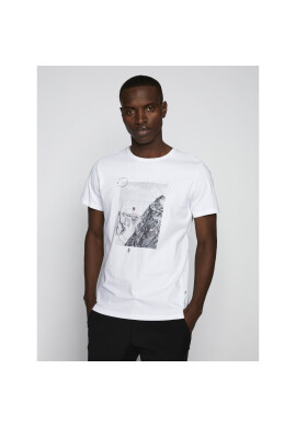 Matinique Тишърт 30206701 Бял Regular Fit - Pepit.bg