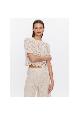 MAX&Co. Блуза Ambito 79710723 Екрю Cropp Fit - Pepit.bg
