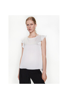 MAX&Co. Блуза Voltina 71610123 Бял Regular Fit - Pepit.bg