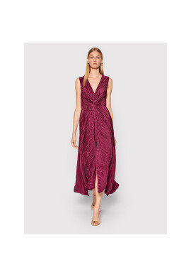 MAX&Co. Коктейлна рокля Cruna 76249722 Бордо Regular Fit - Pepit.bg