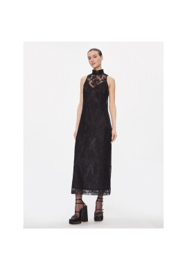 MAX&Co. Коктейлна рокля Lino Черен Regular Fit - Pepit.bg