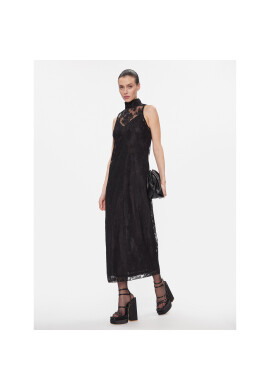 MAX&Co. Коктейлна рокля Lino Черен Regular Fit - Pepit.bg