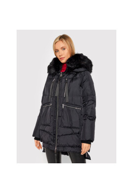 MAX&Co. Пухено яке Algebra 74840221 Черен Regular Fit - Pepit.bg