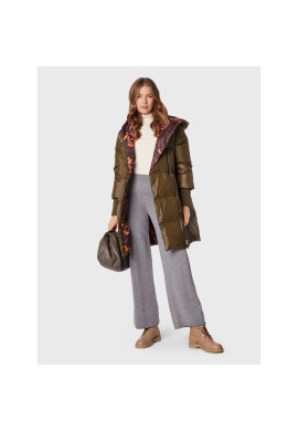 MAX&Co. Пухено яке Sconto 74940122 Зелен Regular Fit - Pepit.bg