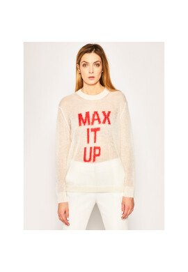 MAX&Co. Пуловер Dakota 63619520 Бял Regular Fit - Pepit.bg