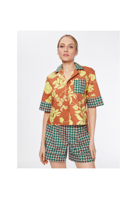 MAX&Co. Риза Alan 71111823 Кафяв Regular Fit - Pepit.bg