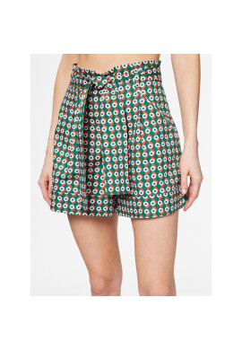MAX&Co. Шорти от плат Oporto 71410123 Зелен Regular Fit - Pepit.bg