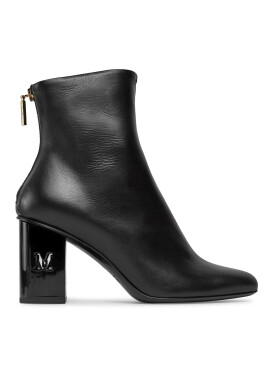 Max Mara Боти Damierbootie 23479625336 Черен - Pepit.bg