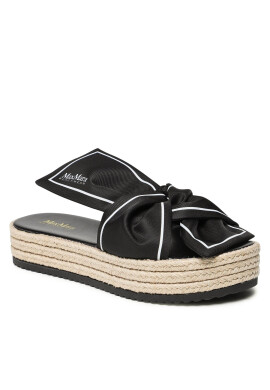 Max Mara Еспадрили Calamai 2335210138600 Черен - Pepit.bg