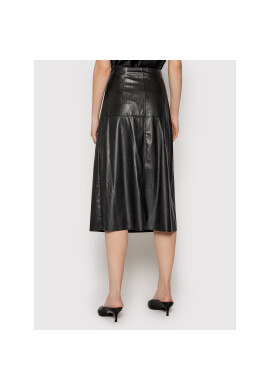 Max Mara Leisure Кожена пола Carioca 37760416 Черен Regular Fit - Pepit.bg