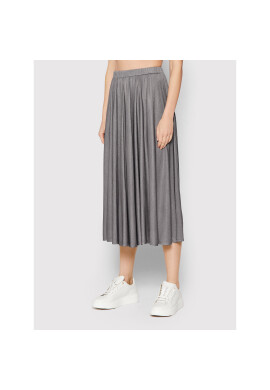 Max Mara Leisure Миди пола Barni 37710126 Сив Regular Fit - Pepit.bg