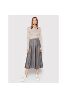 Max Mara Leisure Миди пола Barni 37710126 Сив Regular Fit - Pepit.bg