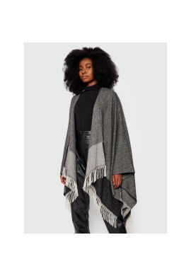 Max Mara Leisure Пончо Berma 37360116 Сив - Pepit.bg