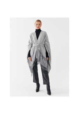 Max Mara Leisure Пончо Deodara 23373602 Сив Regular Fit - Pepit.bg