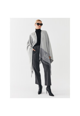 Max Mara Leisure Пончо Deodara 23373602 Сив Regular Fit - Pepit.bg