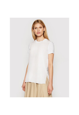 Max Mara Leisure Тишърт Posato 39710216 Бял Regular Fit - Pepit.bg