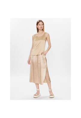 Max Mara Leisure топ Pan 23316101 Златист Regular Fit - Pepit.bg